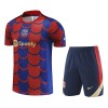 Conjunto (Camiseta+Pantalón Corto) Barcelona Pre-Match 2024-25 - Niño